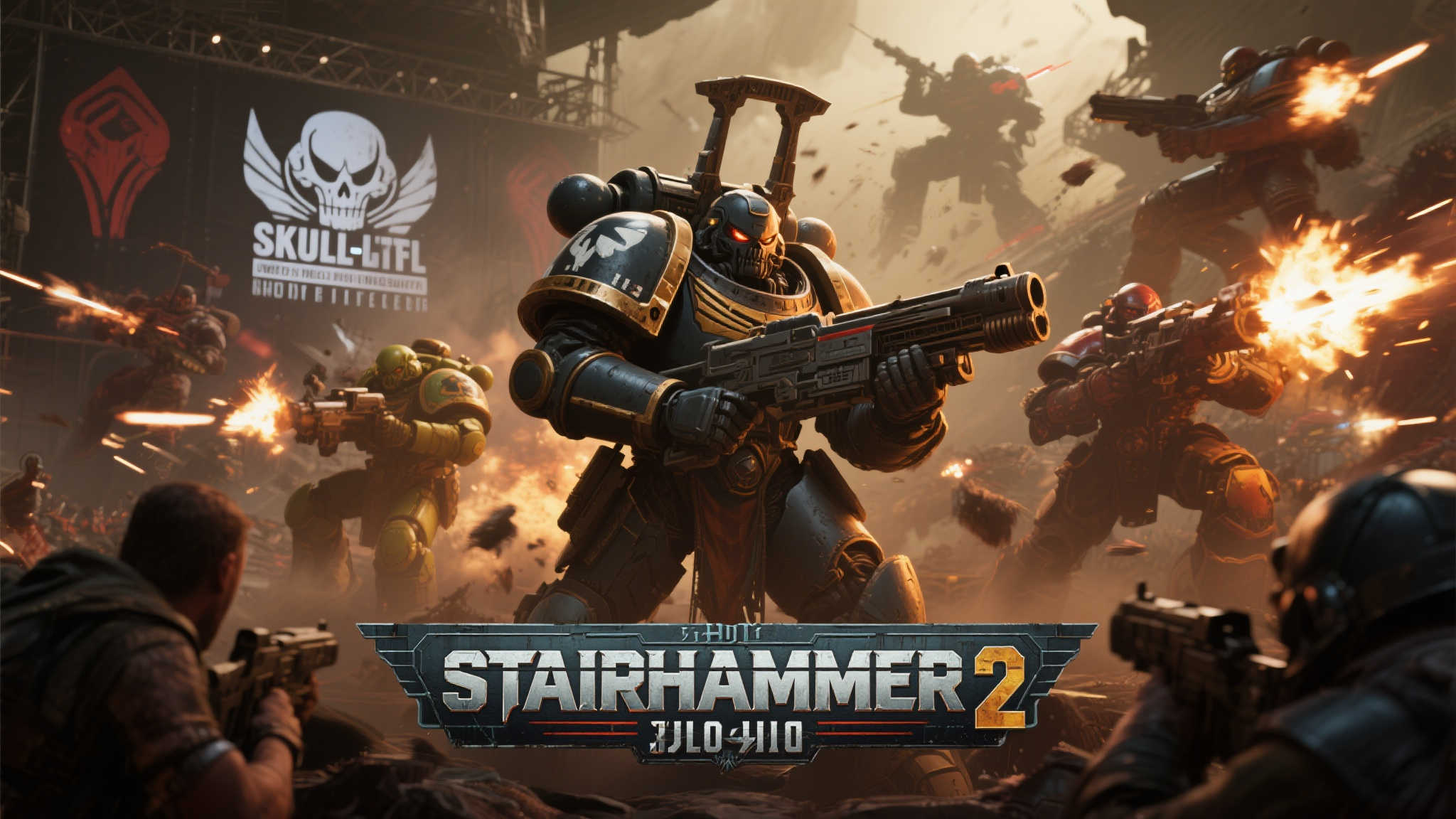 战锤 SKULL 节5.22震撼归来!《星际战士2》《暗潮》等全新内容与重磅消息蓄势待发! 战锤 SKULL 节5.22震撼归来!《星际战士2》《暗潮》等全新内容与重磅消息蓄势待发!