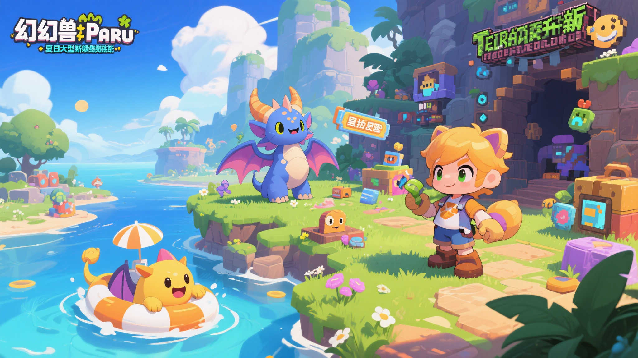《幻兽帕鲁:泰拉瑞亚之潮》夏季重磅更新亮点全解析! 《幻兽帕鲁:泰拉瑞亚之潮》夏季重磅更新亮点全解析!