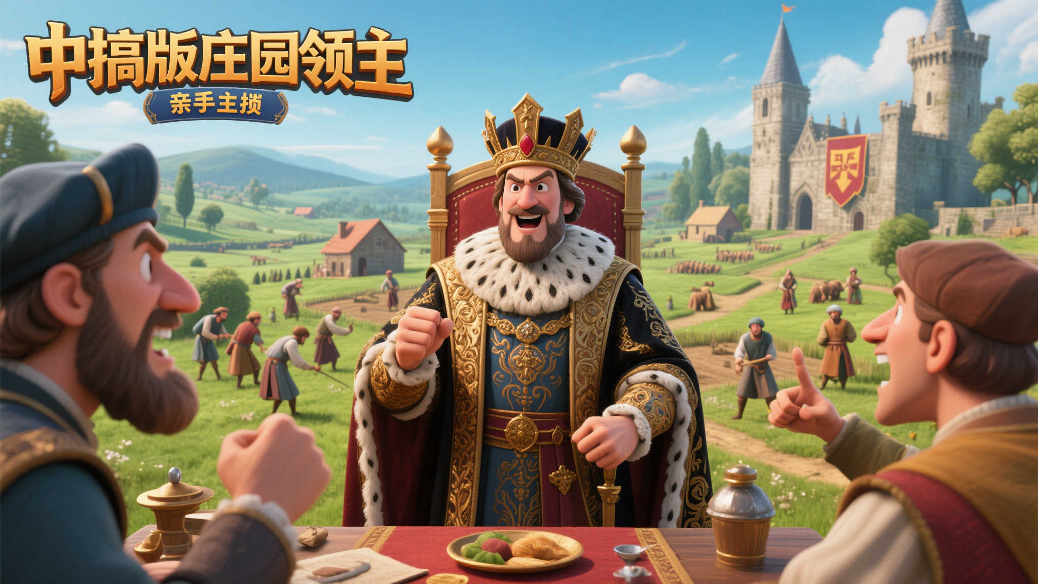 中世纪贵族体验:恶搞庄园模拟上线,农民还能挨鞭子! 中世纪贵族体验:恶搞庄园模拟上线,农民还能挨鞭子!